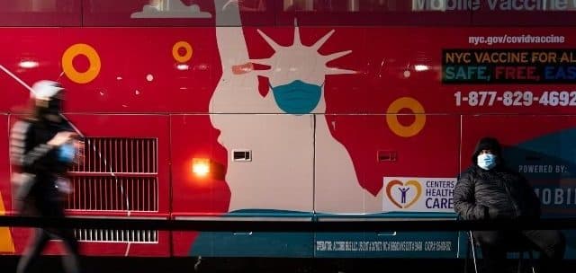 New York Reports Highest Daily Coronavirus Case Rate Despite Vaccine, Mask Mandates
