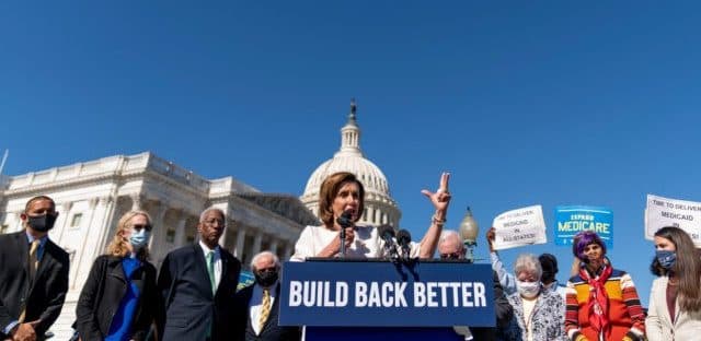 Nancy Pelosi May Rename Biden's Stalled Build Back Better Package To Pass Before Midterms